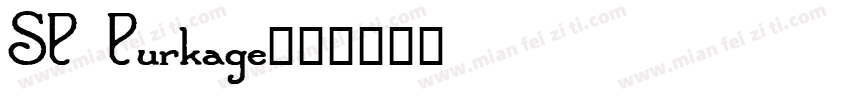 SP Purkage字体转换